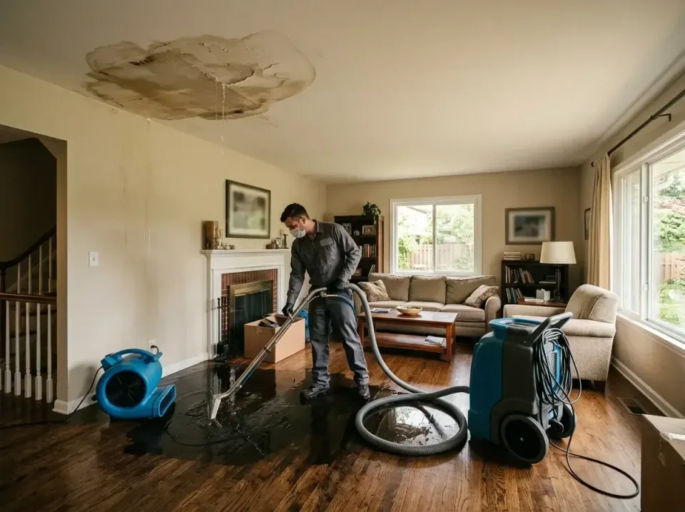 attic-pipe-burst-ceiling-drip-008 — frequently asked questions, Water Damage Restoration & Carpet Care in Coushatta, LA